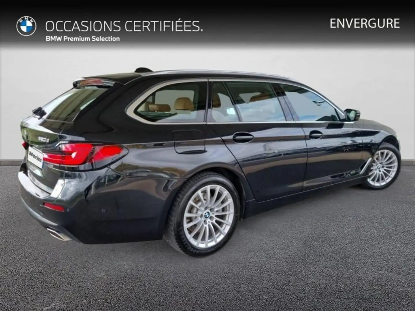 BMW 520 520dA xDrive 190ch Luxury Steptronic Noir - 2
