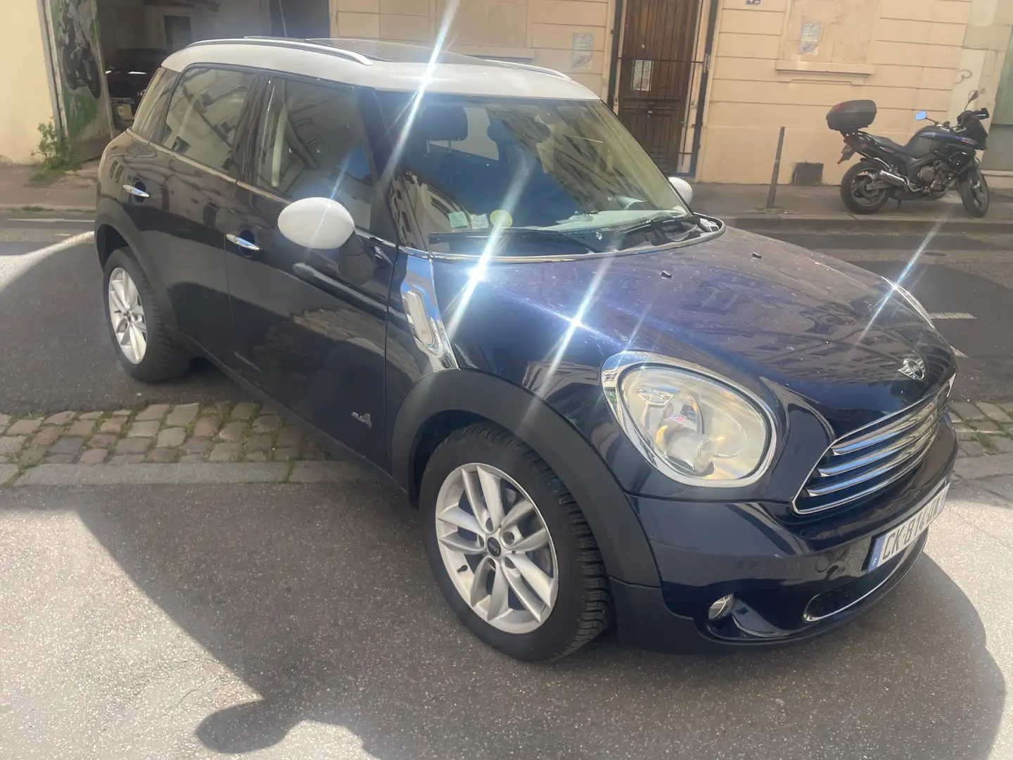 MINI Cooper D Countryman Countryman D 112 ch ALL4 Cooper Pack Chili A Bleu - 2