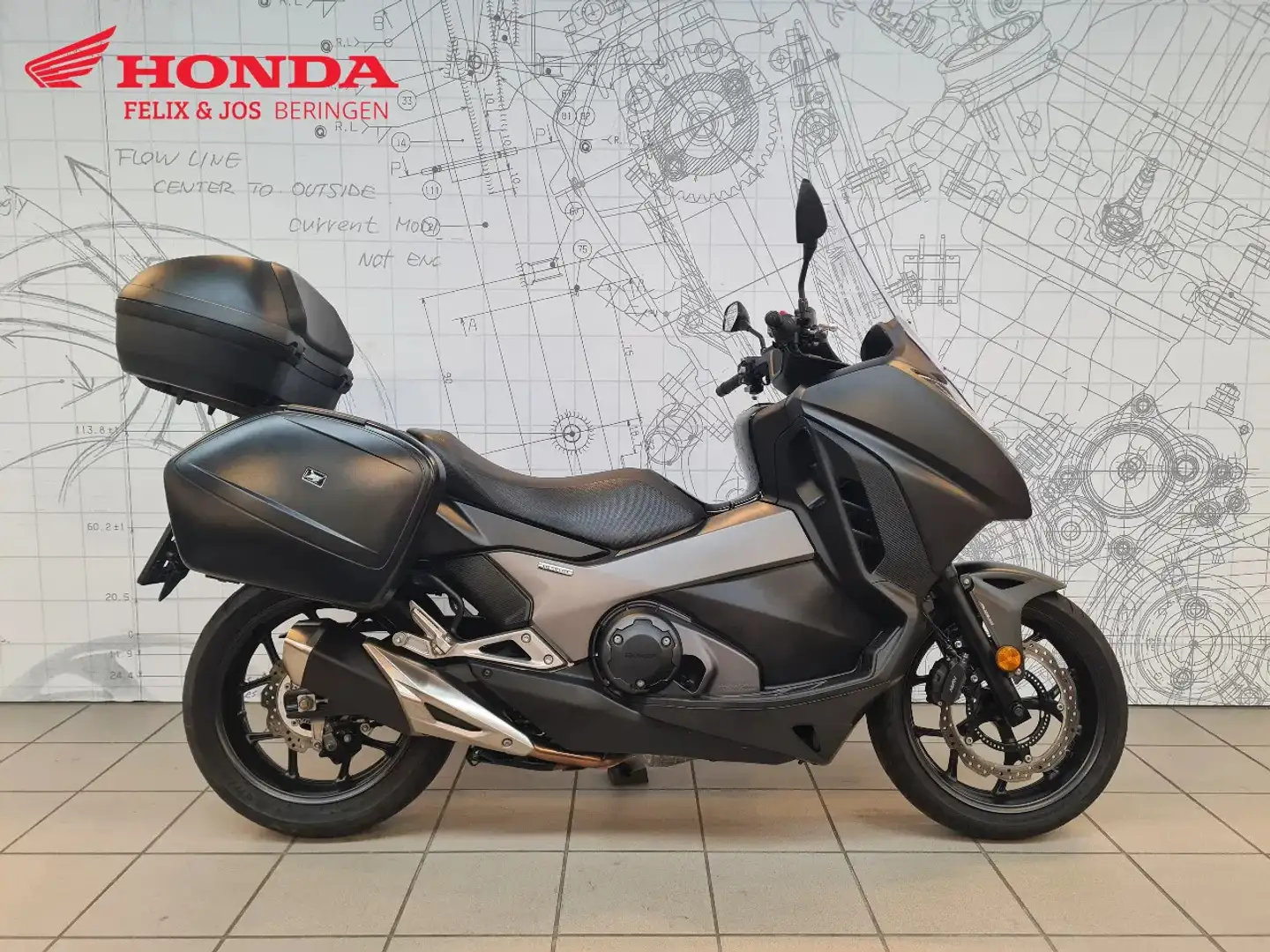 Honda Integra NC750D Zwart - 1