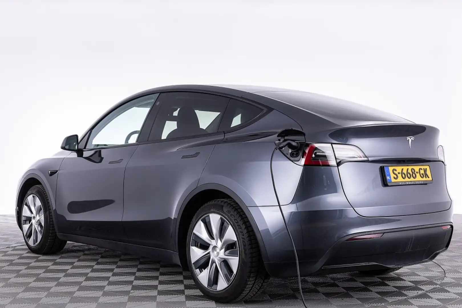 Tesla Model Y RWD 58 kWh | PANORAMADAK | LEDER ✅ 1e Eigenaar Gris - 2