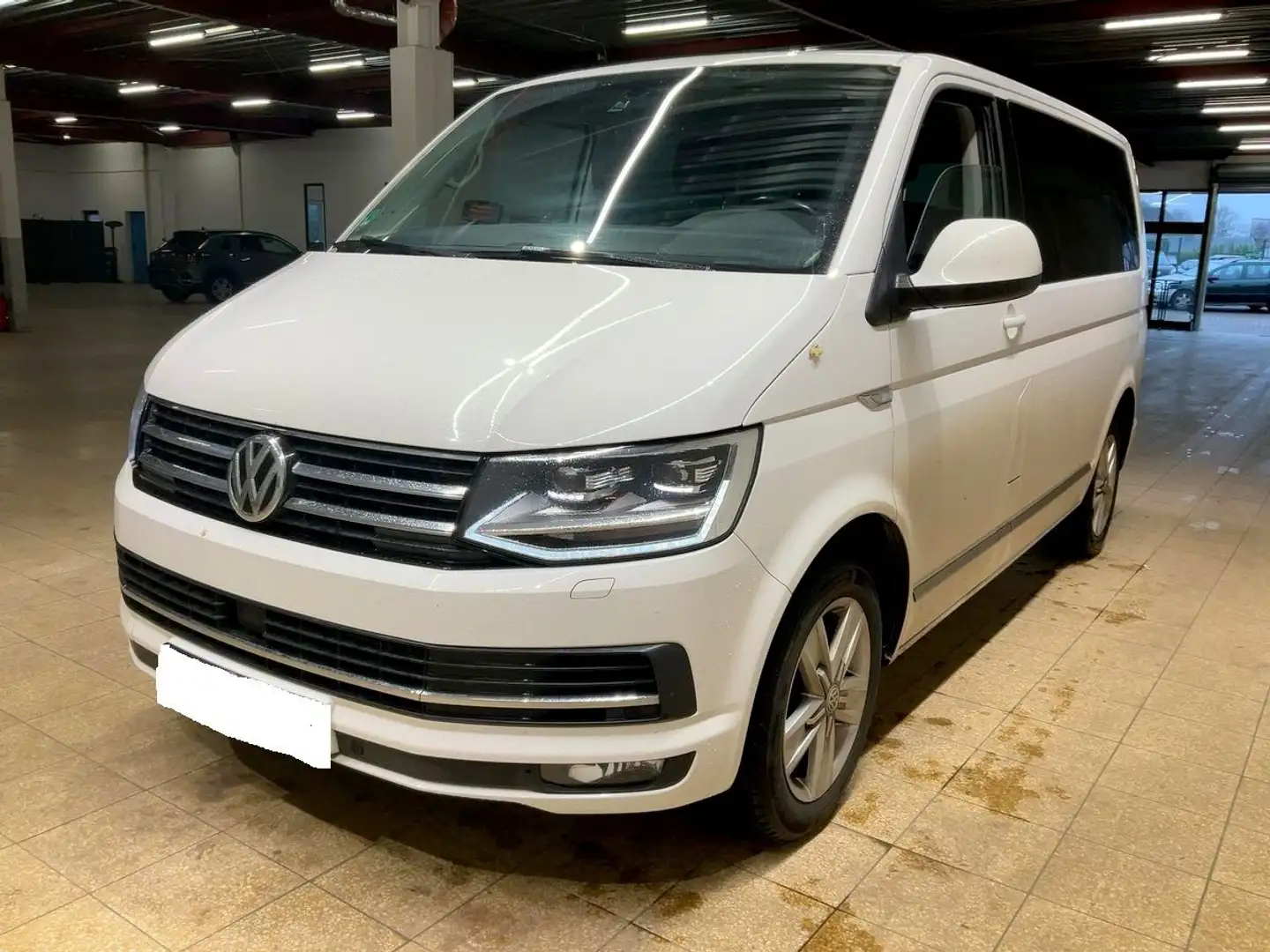 Volkswagen T6 Multivan 2.0 TDI NAVI LED DSG AHK KAMERA Weiß - 1
