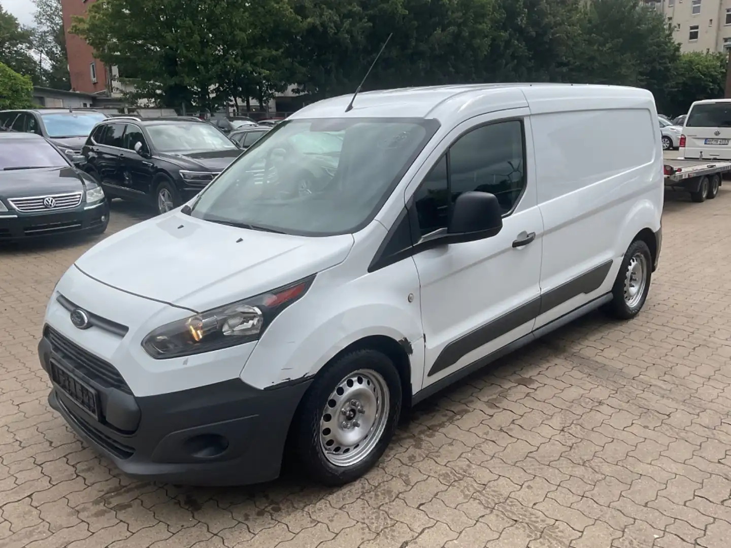 Ford Transit Connect Kasten lang TÜV 03.2026 *1 HAND* Blanco - 1