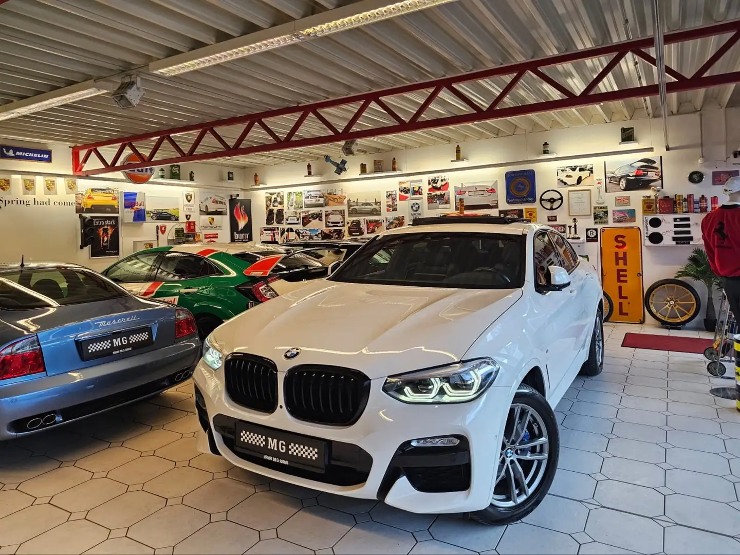 BMW X4 xDrive 30 d M Sport Panorama 1 Besitz Weiß - 2