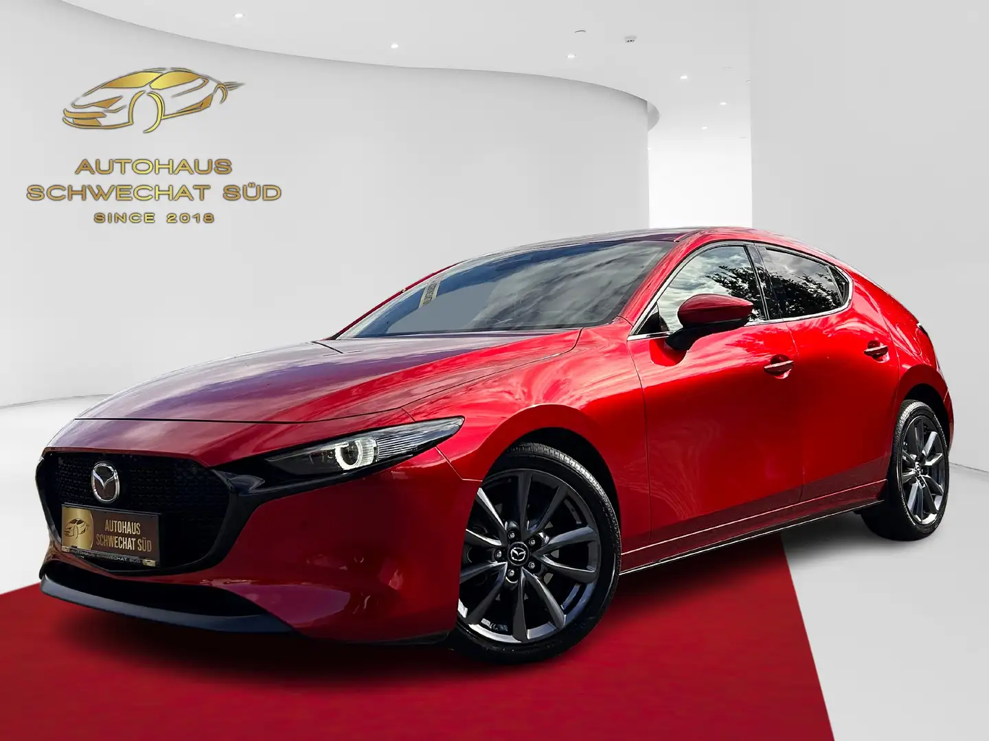 Mazda 3 Skyactiv-G122 Comfort+ /SO/ST/TE // NUR 51.000 KM Красный - 1