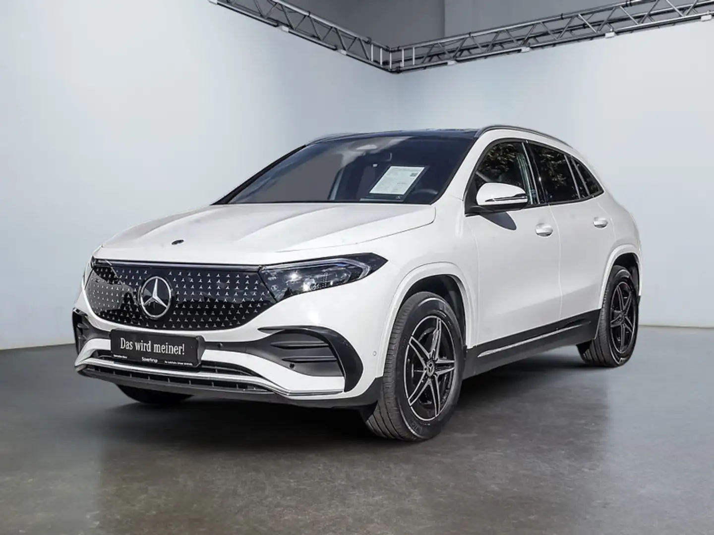 Mercedes-Benz EQA 350 4M , AMG SPUR PANO AHK KAMERA PDC SHZ Weiß - 2