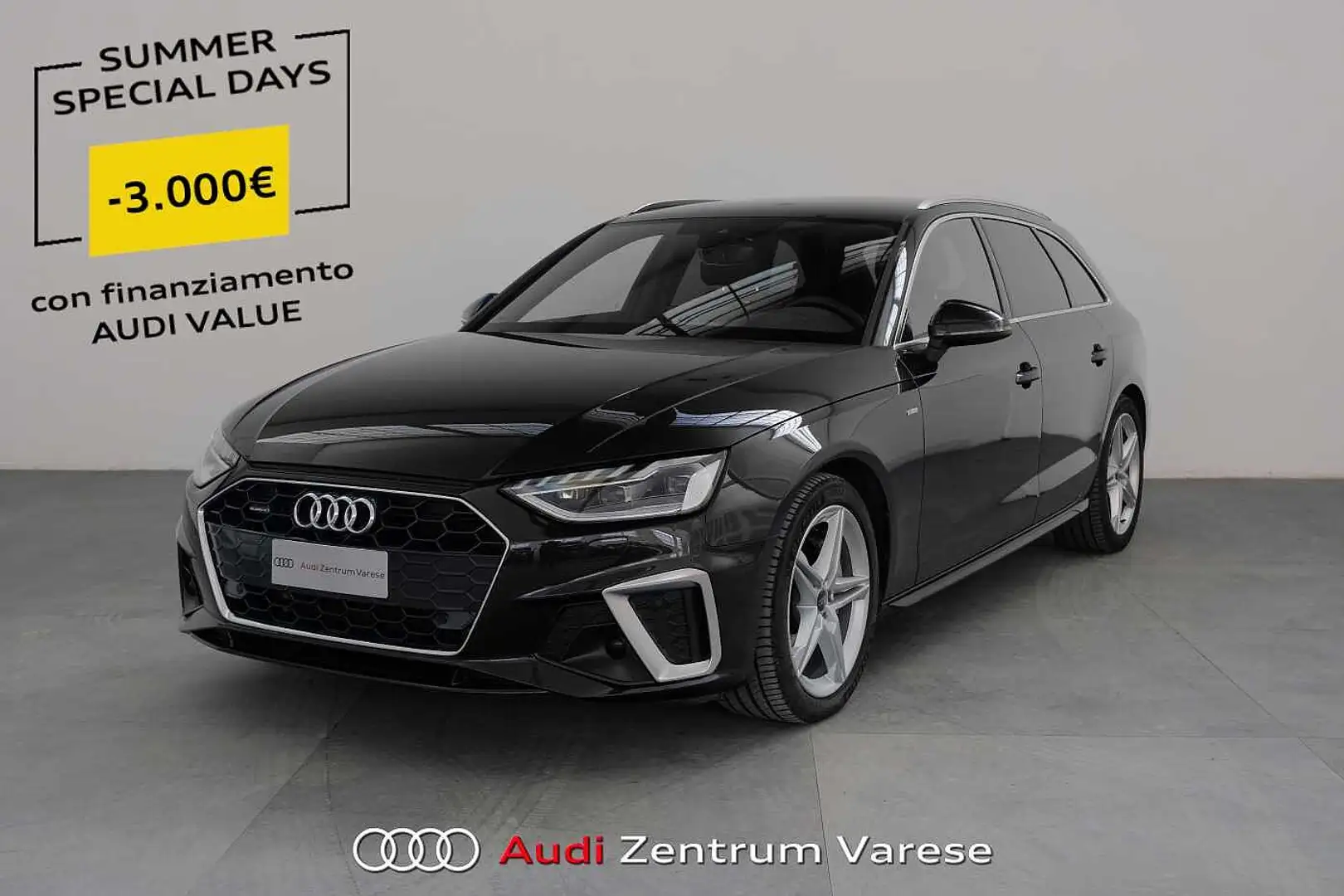 Audi A4 Avant 40 TDI 204CV MHEV Quattro Stronic Sline Nero - 1