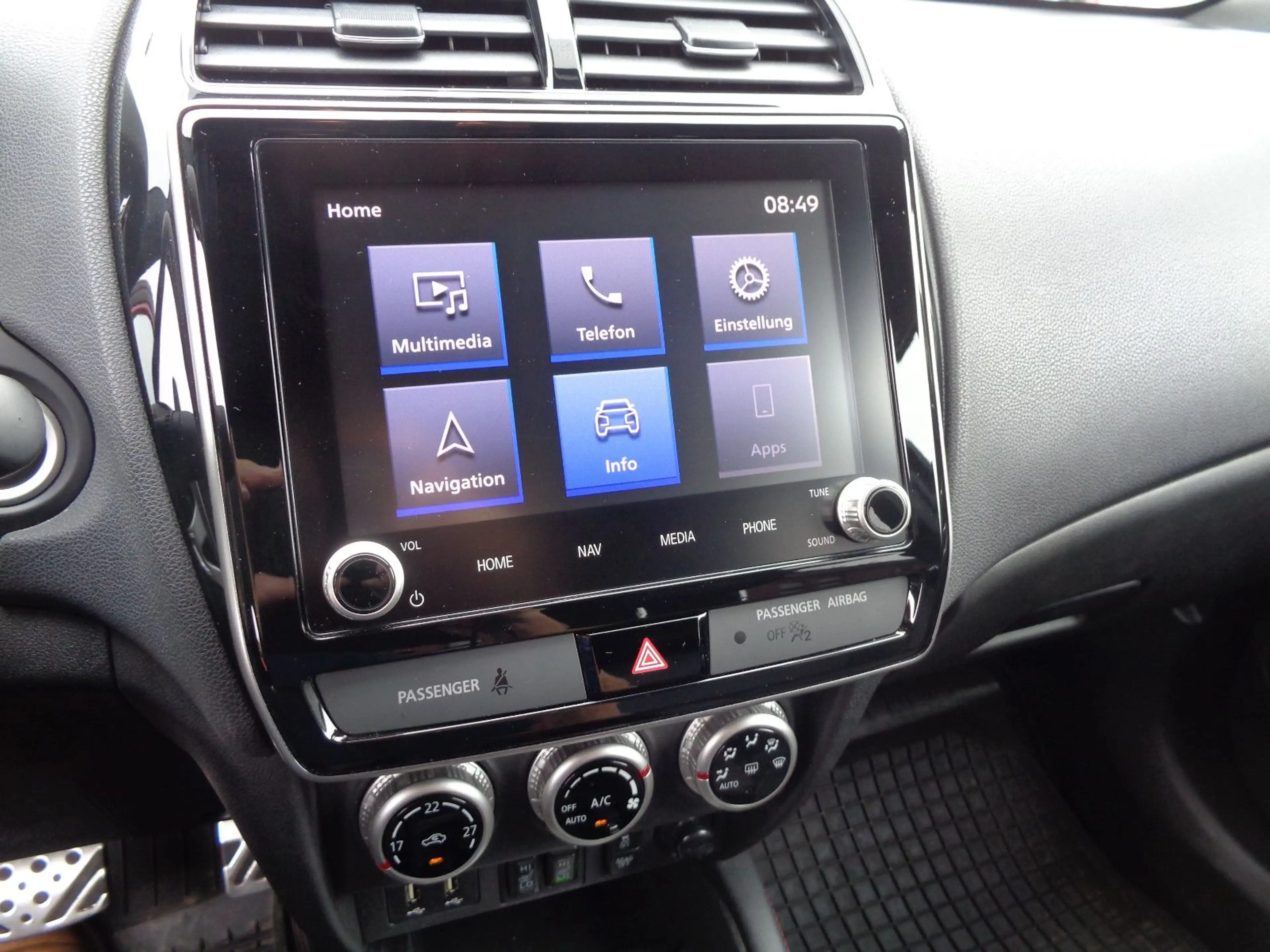 Mitsubishi ASX Intro Edition+ 2WD, Kamera, Nav., 8fach, Aut — photo 7