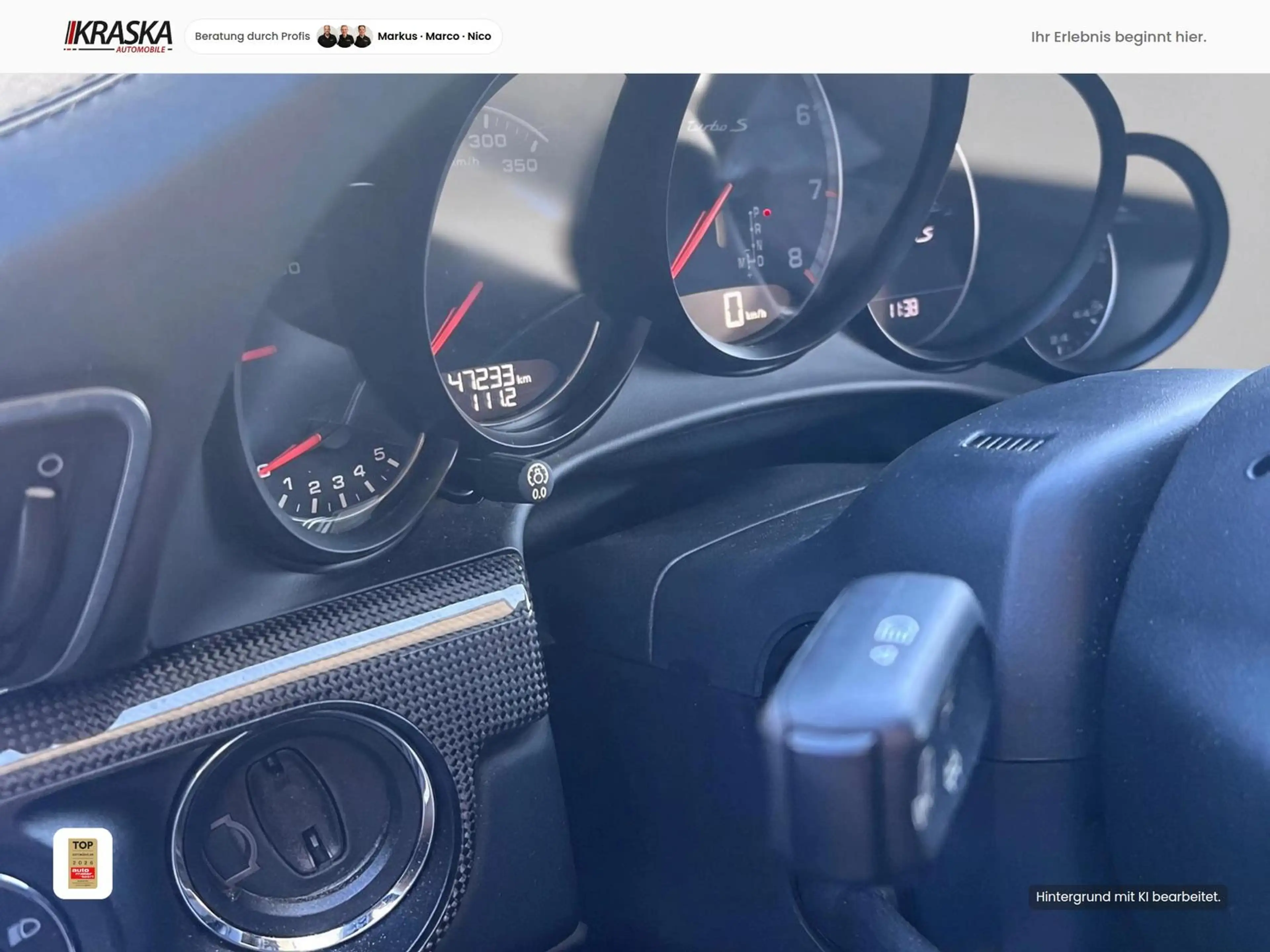 Porsche 991 .2 3.8 Turbo S  Approved - Schalensitz -TOP — photo 6