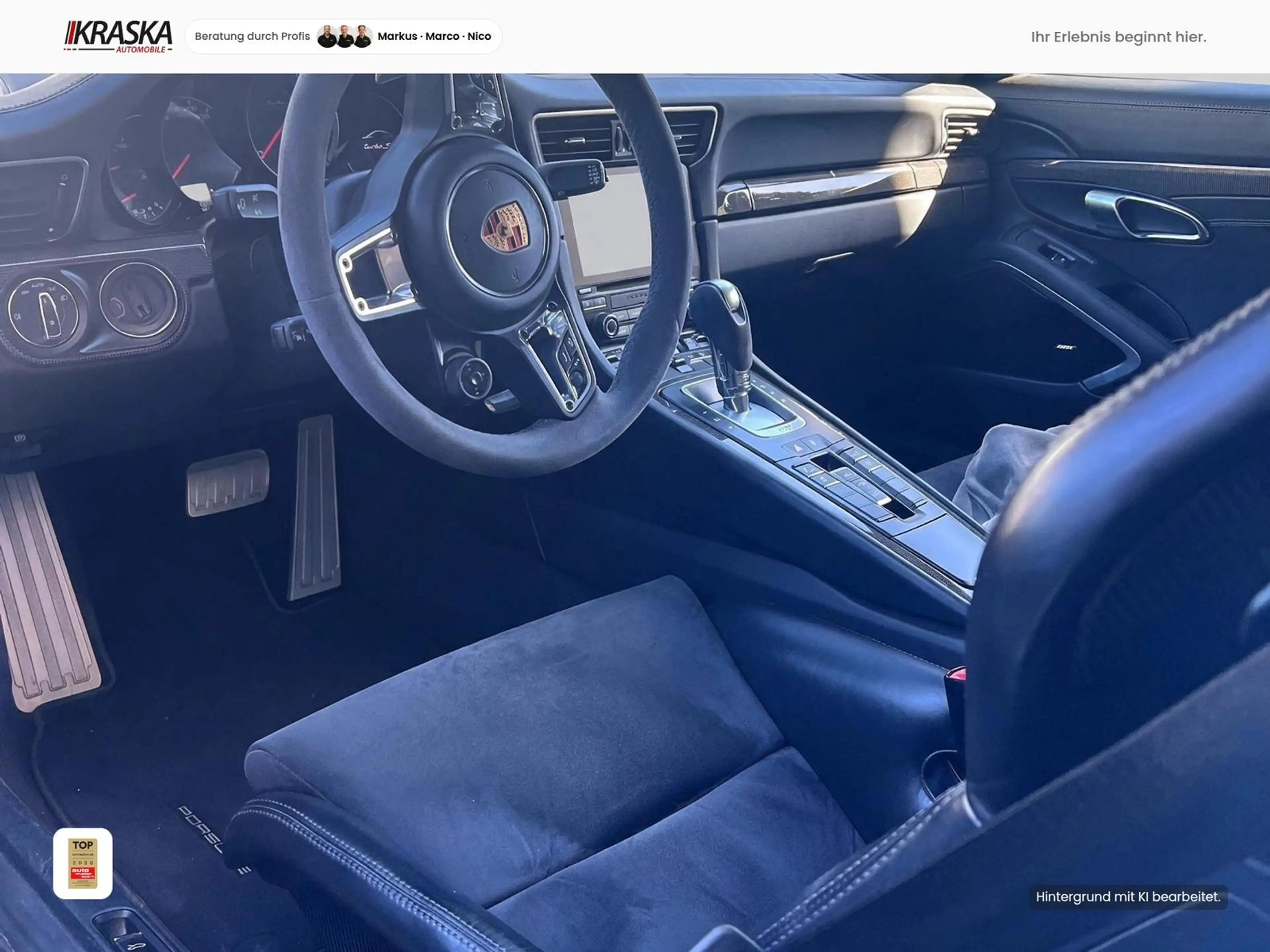 Porsche 991 .2 3.8 Turbo S  Approved - Schalensitz -TOP — photo 4