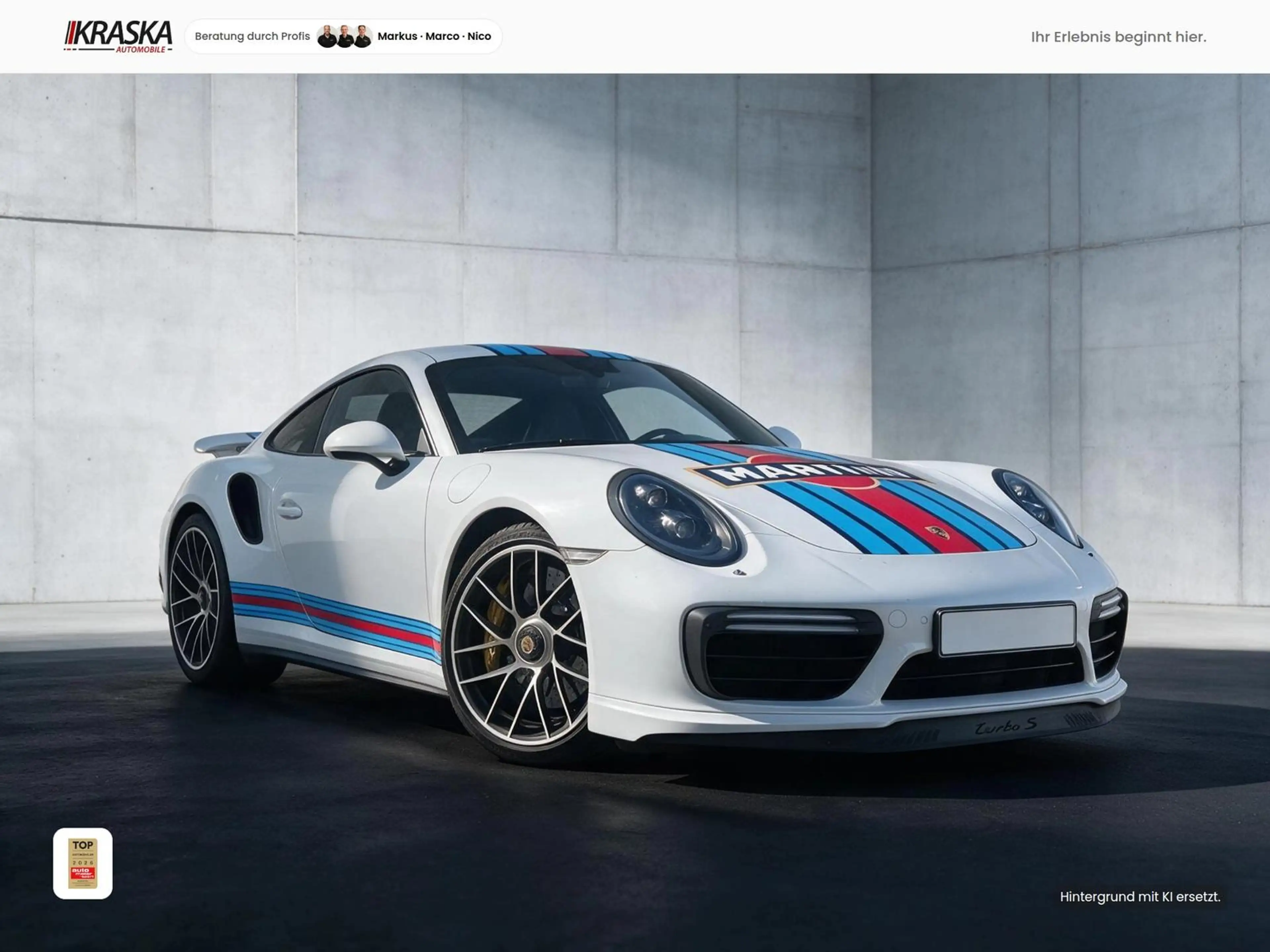 Porsche 991 .2 3.8 Turbo S  Approved - Schalensitz -TOP