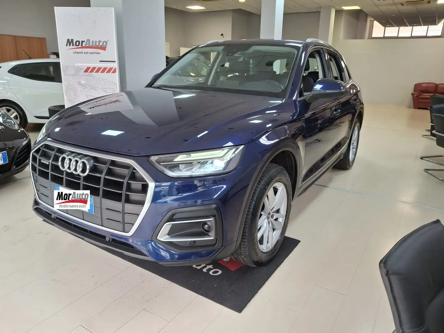 Audi Q5 Q5 2.0 tdi mhev Business Advanced quattro s-tronic Bleu - 1