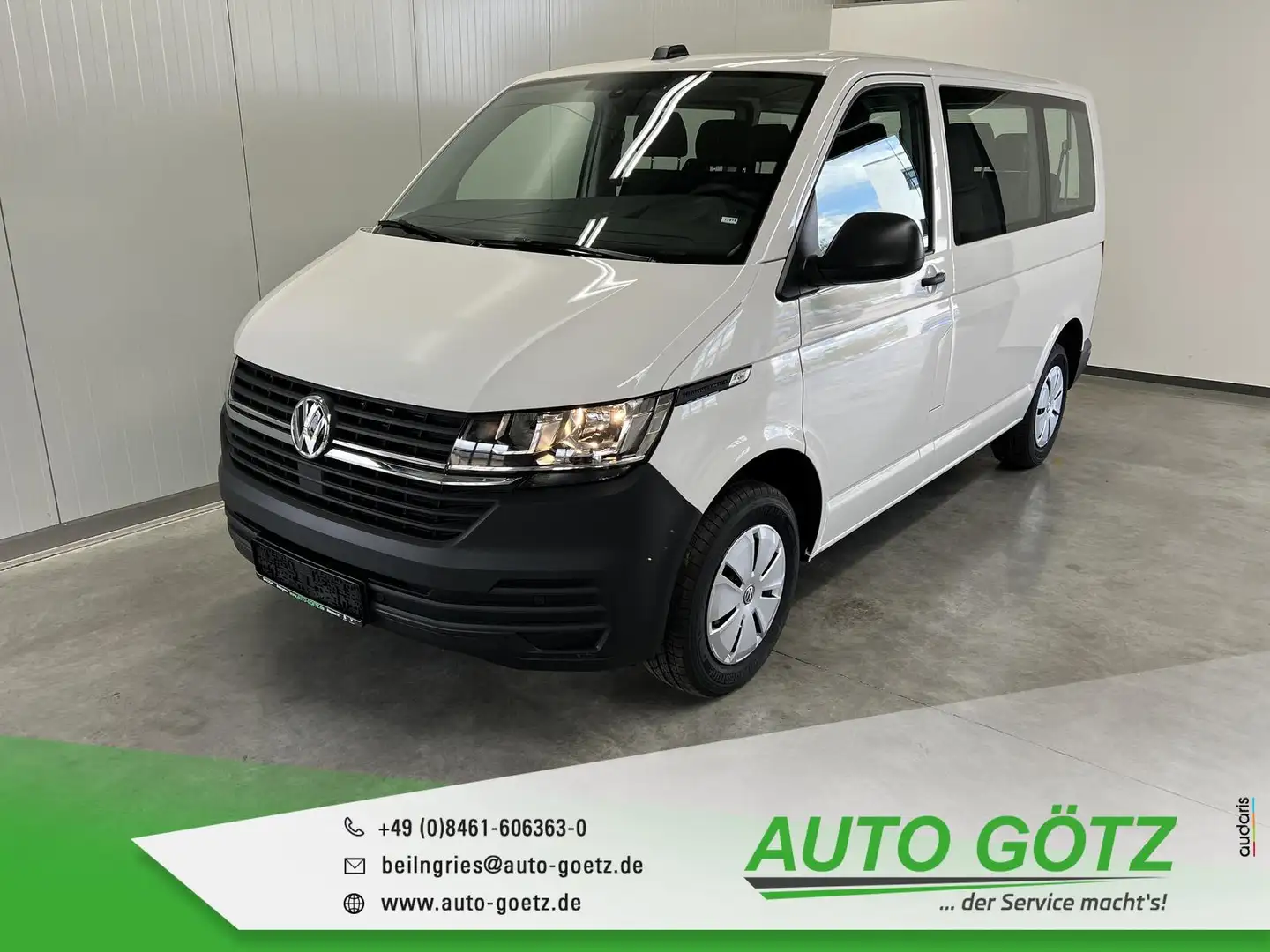 Volkswagen T6 Kombi 9-Sitze* AHK*Navi über SmartLink*SmartLink*PDC*vo+ White - 1