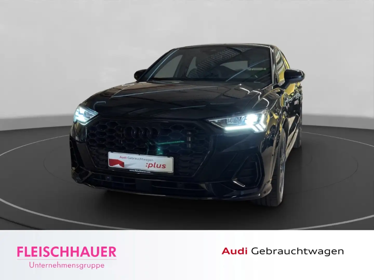 Audi Q3 Sportback S line 45 TFSI e LED+ACC+RFK+NAVI+SHZ+VC Schwarz - 1