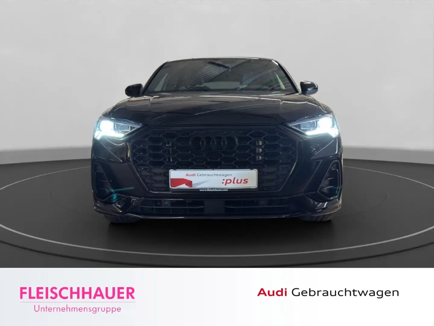 Audi Q3 Sportback S line 45 TFSI e LED+ACC+RFK+NAVI+SHZ+VC Schwarz - 2