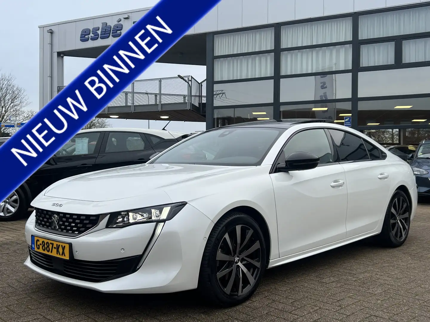Peugeot 508 1.6 Turbo 180 pk Automaat GT Line Navigatie Trekha Blanc - 1