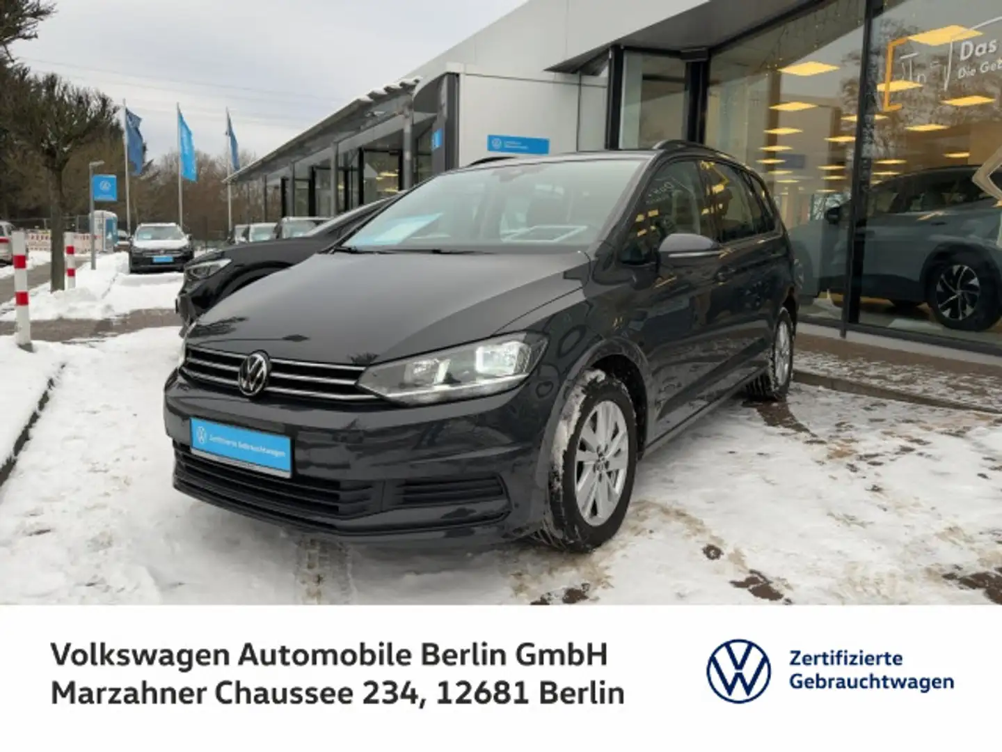 Volkswagen Touran 1.5 TSI DSG Comfortline Navi LED SHZ ACC Grau - 1