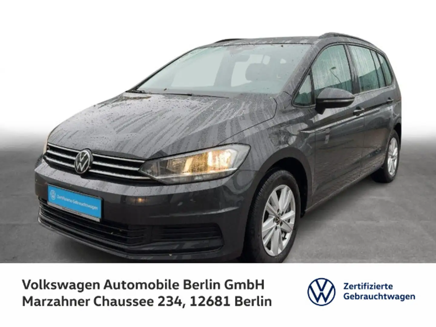 Volkswagen Touran 1.5 TSI DSG Comfortline Navi SHZ ACC PDC Grau - 1
