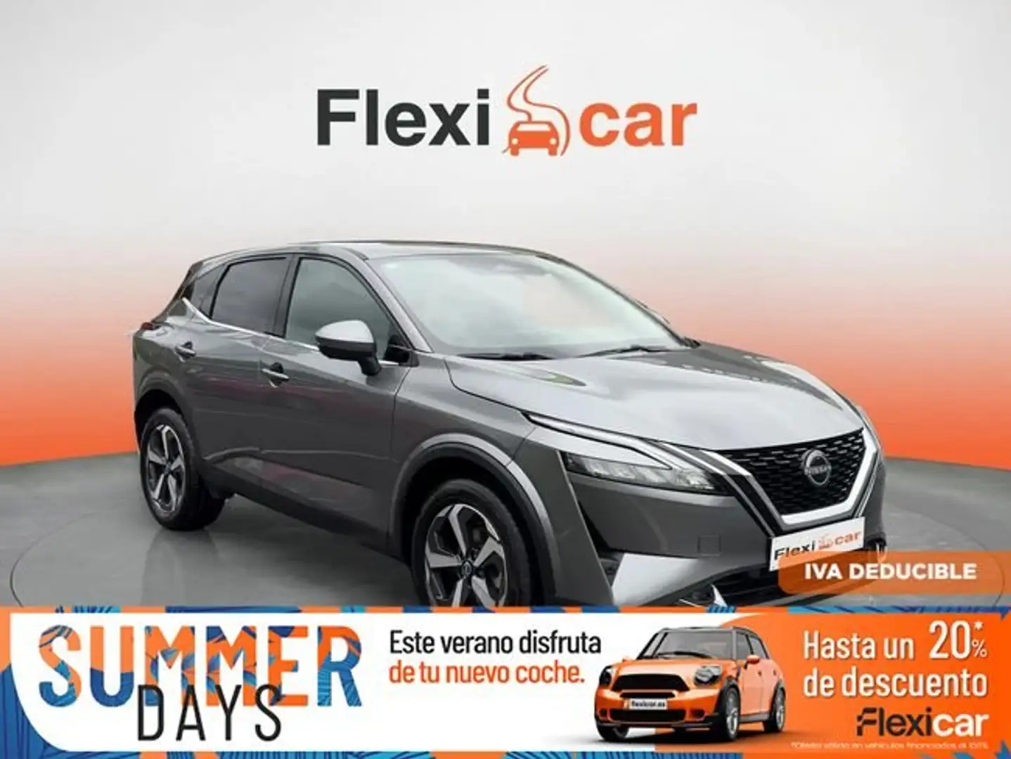 Nissan Qashqai DIG-T 103kW N-Connecta Gris - 1