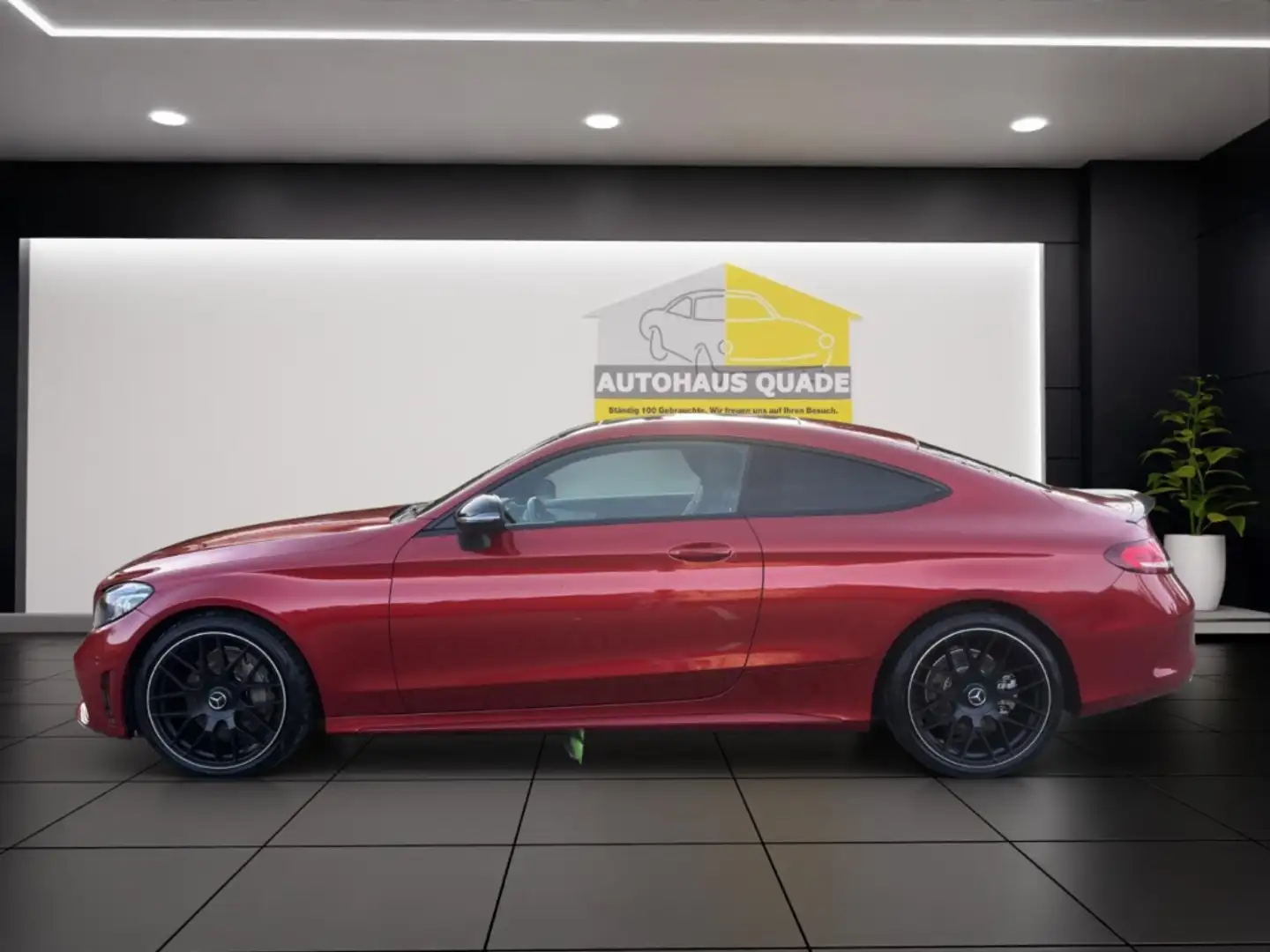 Mercedes-Benz 300 -Klasse Coupe EU6d-T Sportpaket El. Panodach Navi Kırmızı - 2