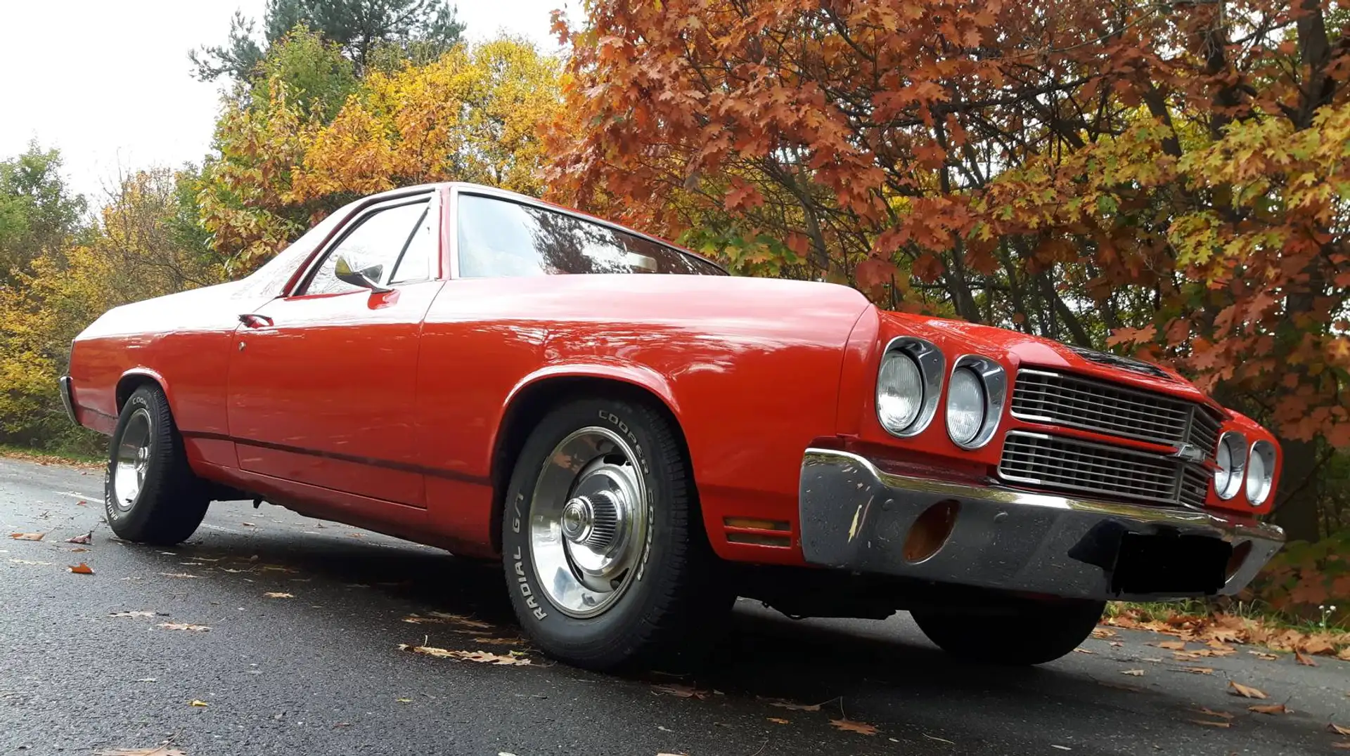 Chevrolet El Camino 1970 TÜV+H-Kennzeichen Rot - 2