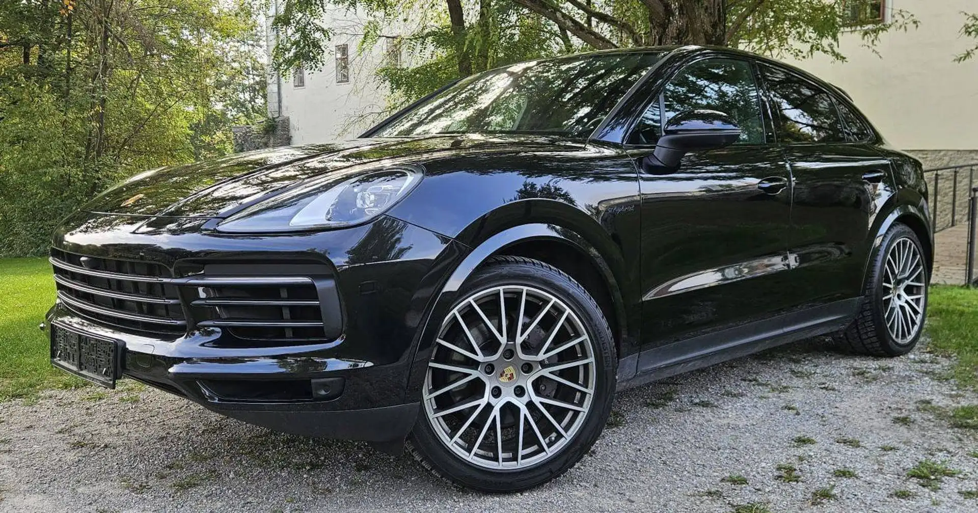 Porsche Cayenne Cayenne II S PHEV Hybrid Platinum Edition Aut. Platinum Edition Schwarz - 2
