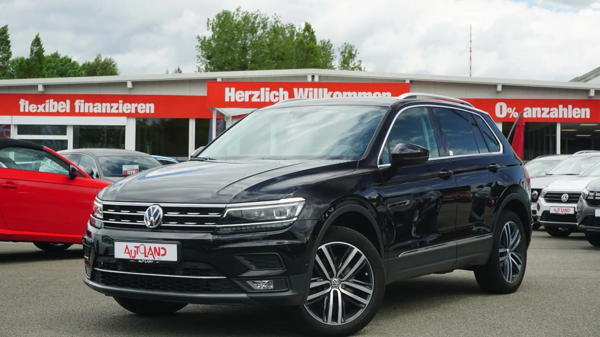 Volkswagen Tiguan 2.0 TDI Highline 4Motion Standheizung AHK Schwarz - 2