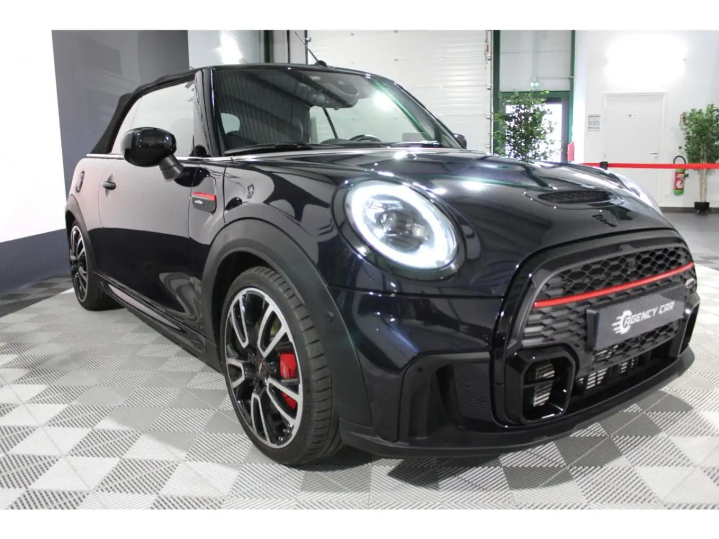 MINI Cooper Cabrio Cabriolet John Cooper Works Ultimate 2.0i 231CH BVA Sport (F57) LCI Bleu - 2