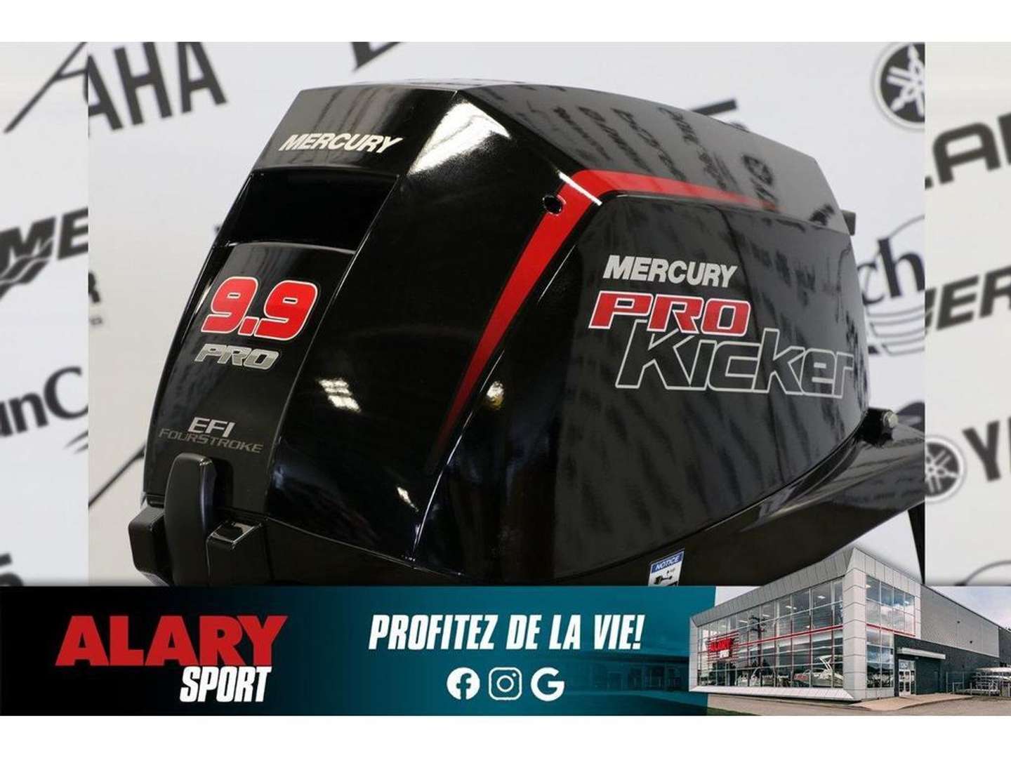 2027 Mercury 9.9ELPT CT PK EFI À DÉMARREUR ÉLÈCTRIQUE, PIED LONG (20 POUCES) | $ 4,999 | Gasoline Outboard Motor – 4 Stroke for sale by Centre du Sport Alary | St-Jérôme, QC