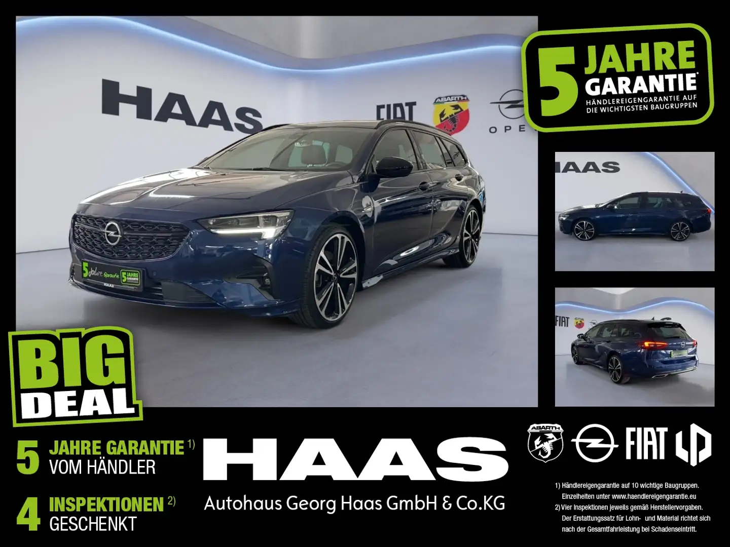 Opel Insignia B ST 2.0 Klimaautomatik, Bluetooth Blau - 1