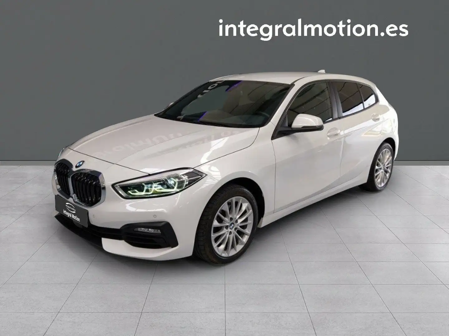 BMW 118 118i Blanc - 1