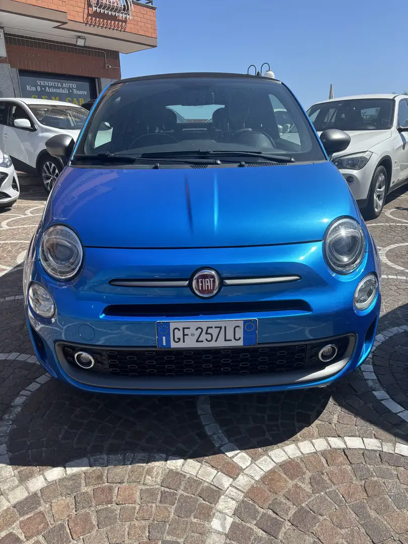 Fiat 500C 1.2 S s&s 69cv dualogic Blu/Azzurro - 1