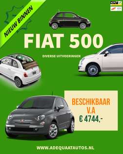 Fiat 500 0.9 TwinAir 7X Fiat 500 op voorraad zie advertenti