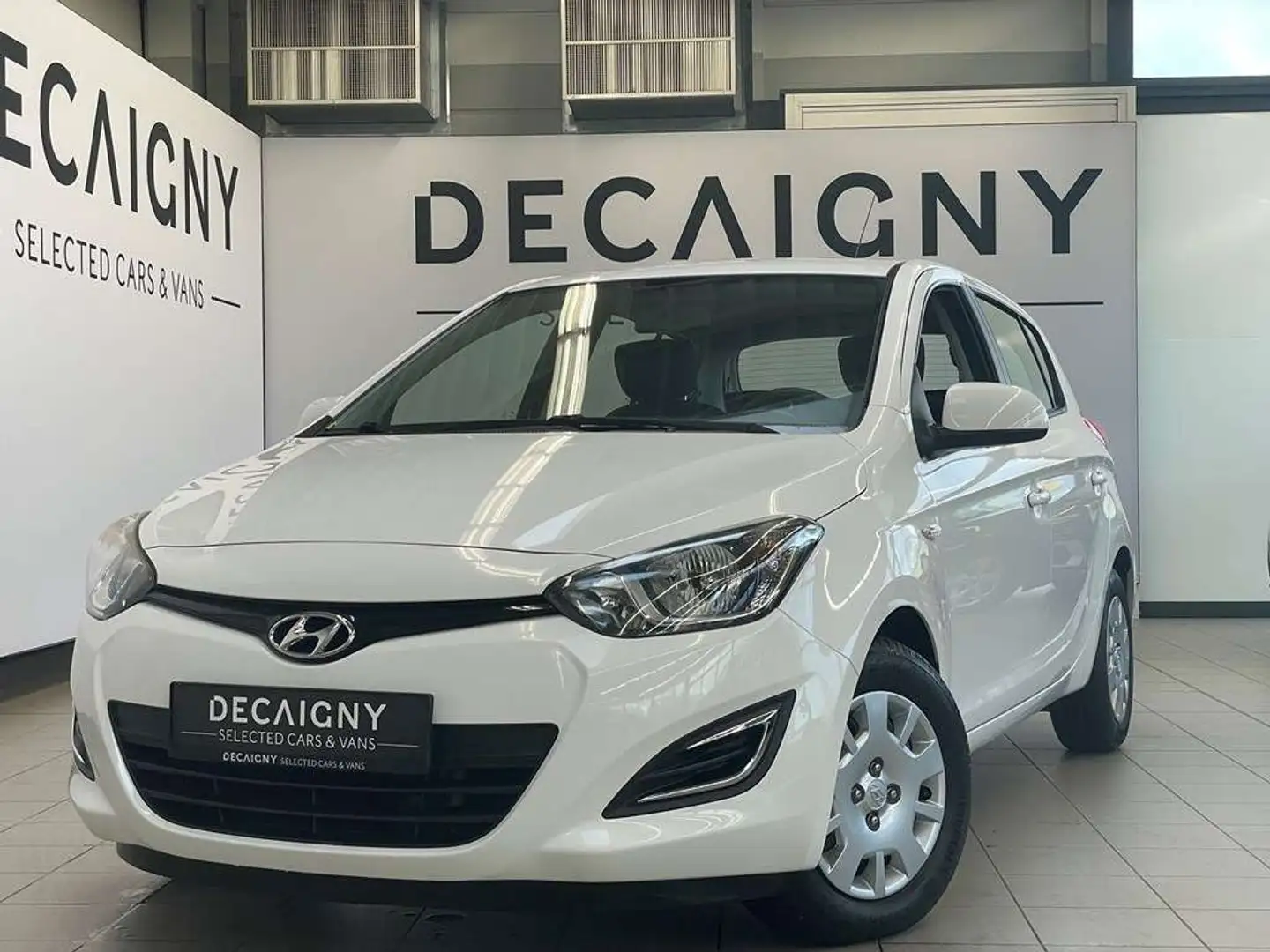 Hyundai i20 1.1d *AIRCO*USB* Blanc - 1