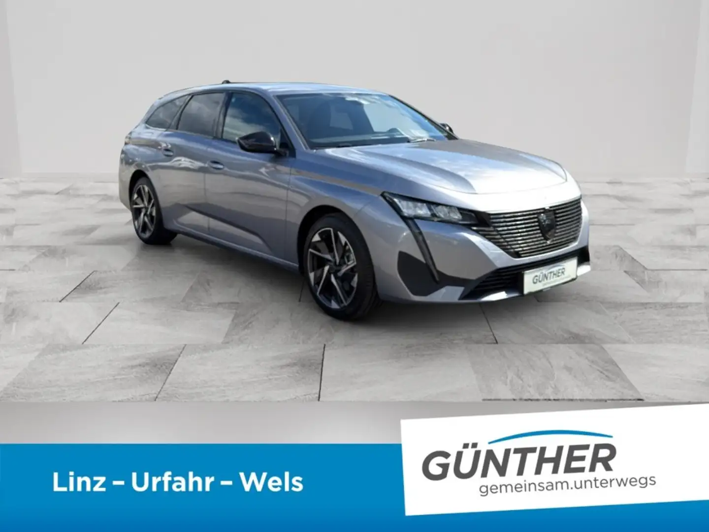 Peugeot 308 SW ALLURE Hybrid 145 e-DCS6 Grau - 2