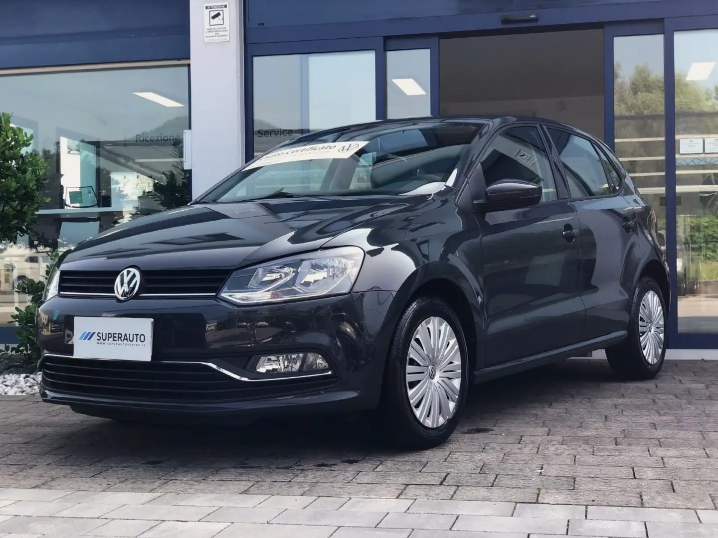 Volkswagen Polo 1.2 TSI 5p. Comfortline *OK NEOPATENTATI* SENSORI* Grigio - 2