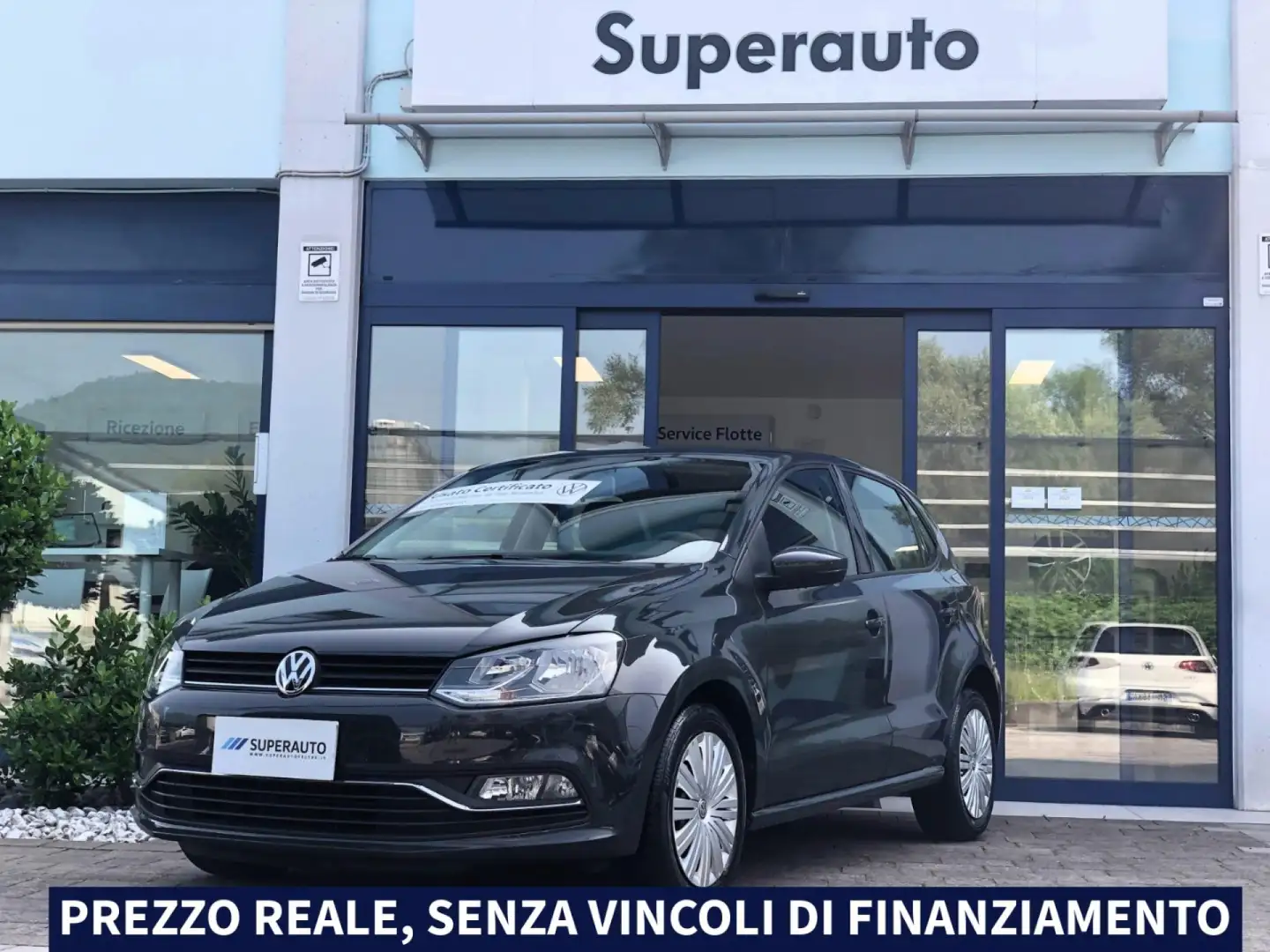 Volkswagen Polo 1.2 TSI 5p. Comfortline *OK NEOPATENTATI* SENSORI* Grigio - 1