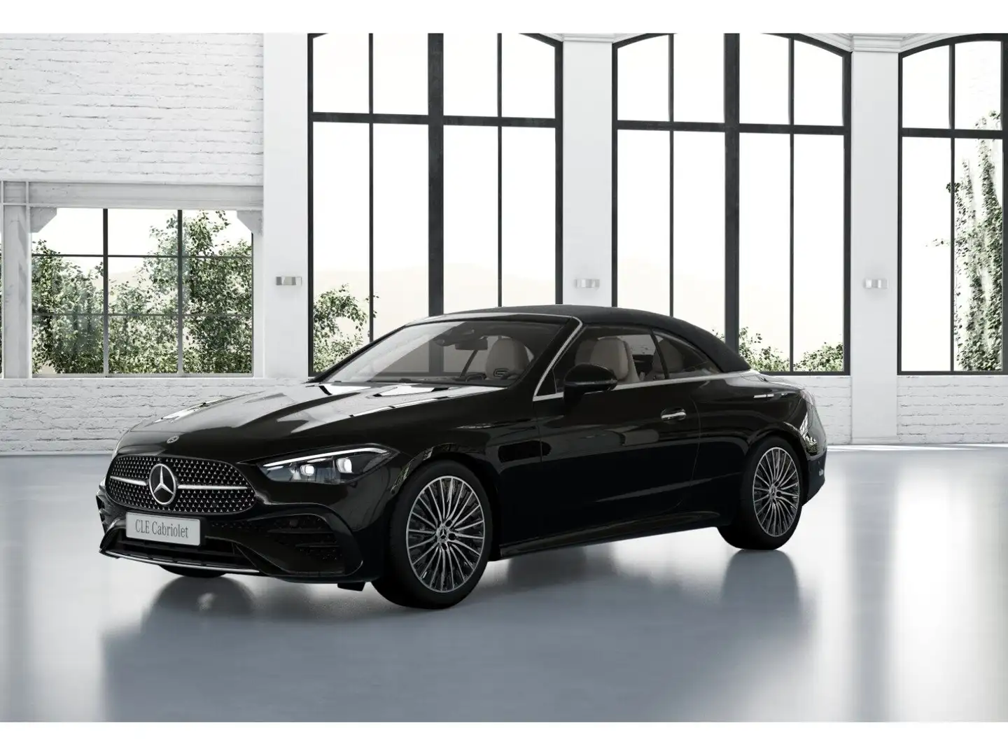 Mercedes-Benz CLE 220 d Cabriolet #EDITION AMG #BURMESTER #HUD Schwarz - 2