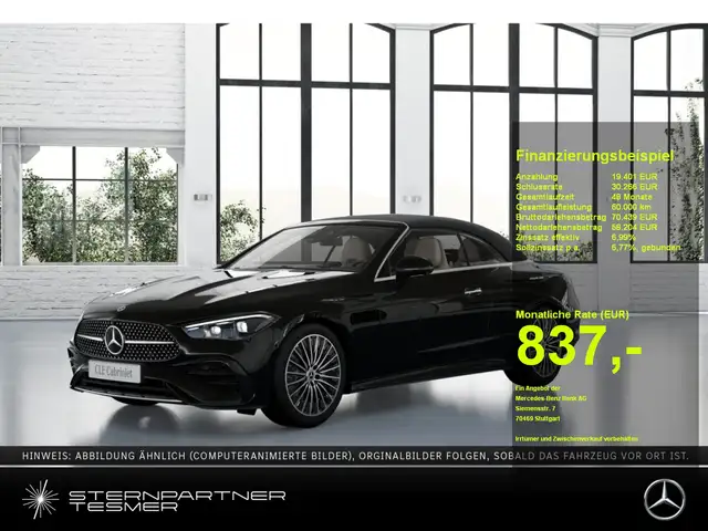 Mercedes-Benz CLE 220 d Cabriolet #EDITION AMG #BURMESTER #HUD
