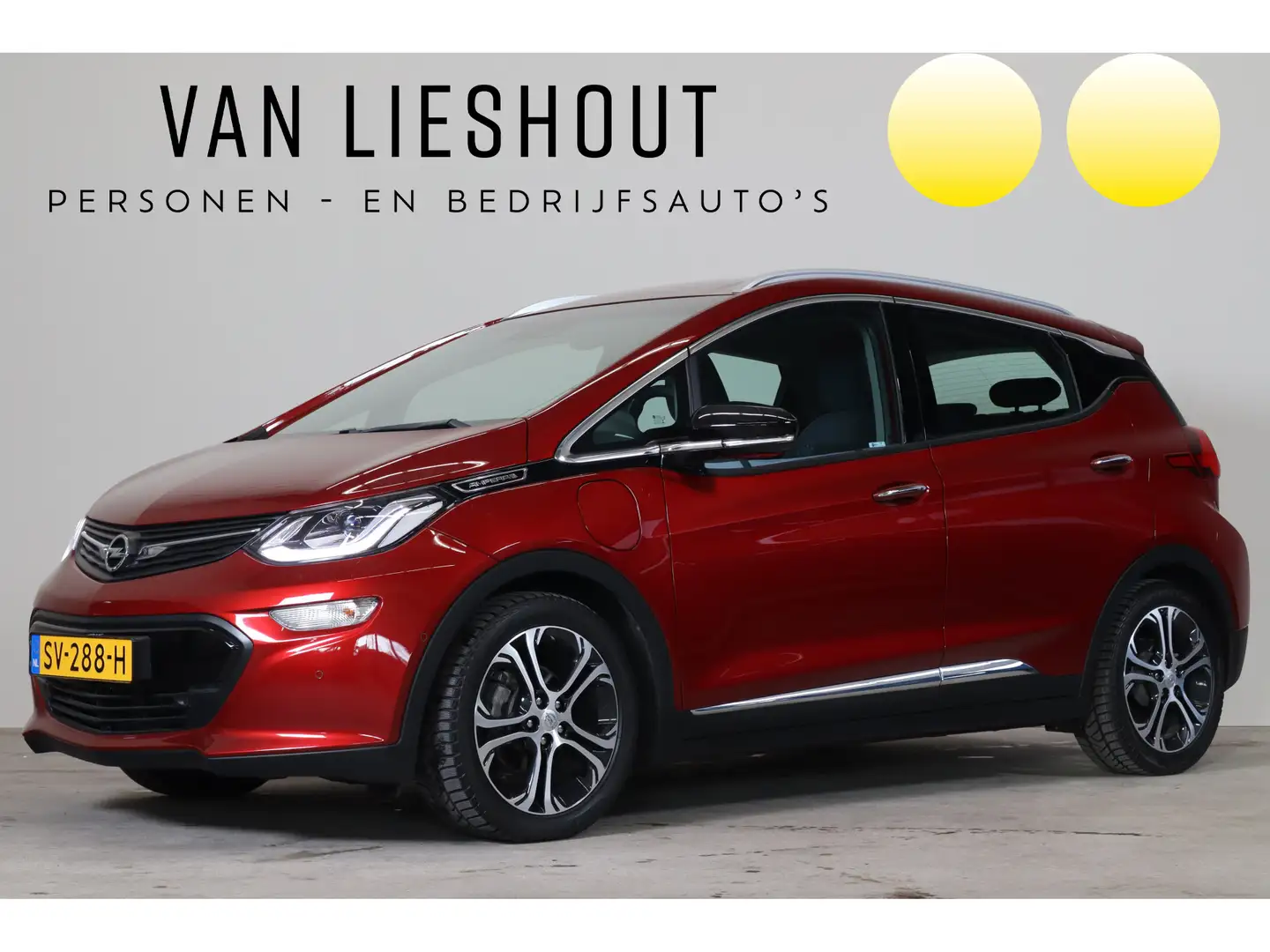 Opel Ampera-E Business executive 60 kWh NL-Auto!! Apple-Carplay crvena - 1
