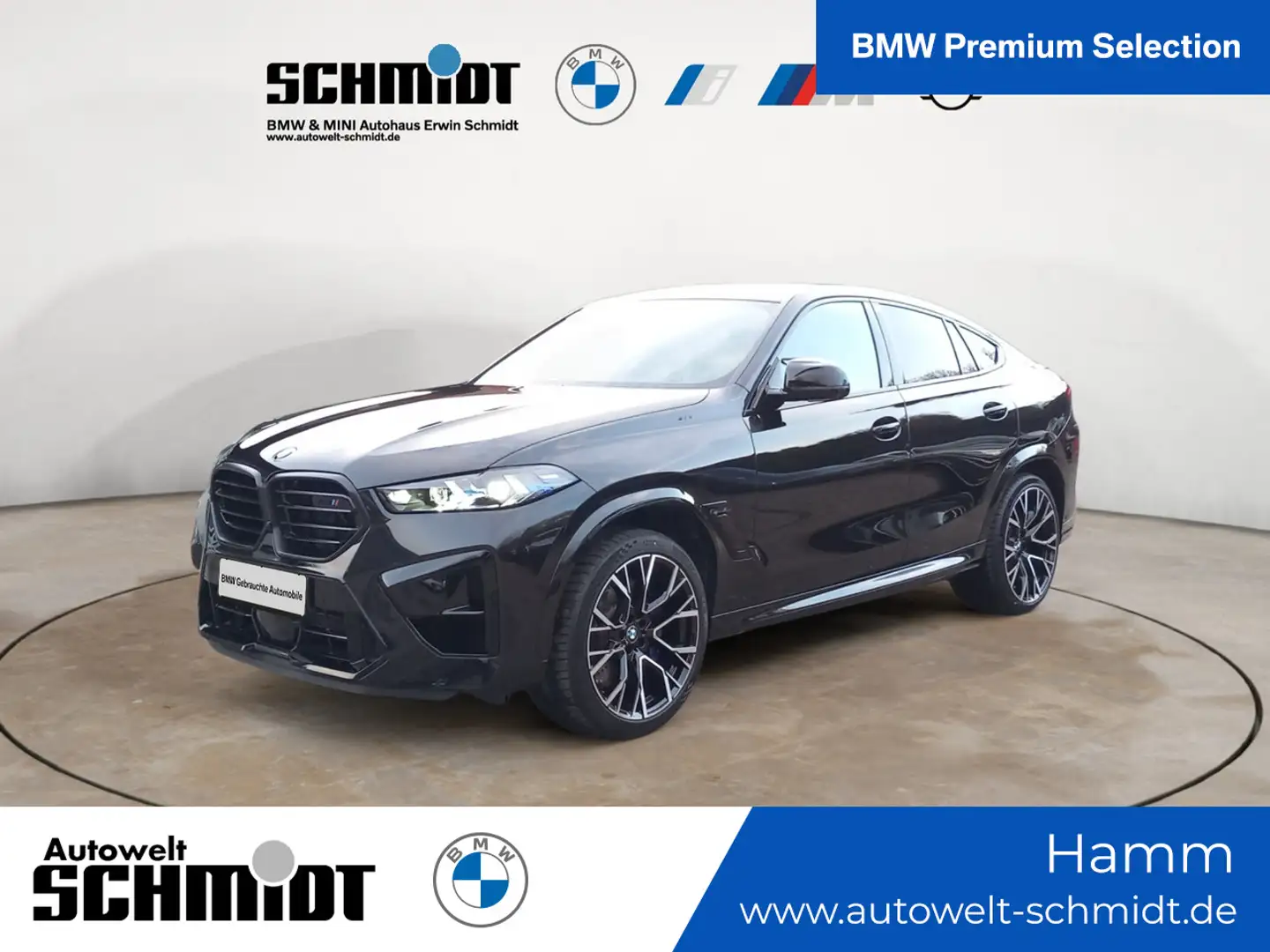 BMW X6 M Competition + Panorama-Glasdach +Soft-Close Schwarz - 1