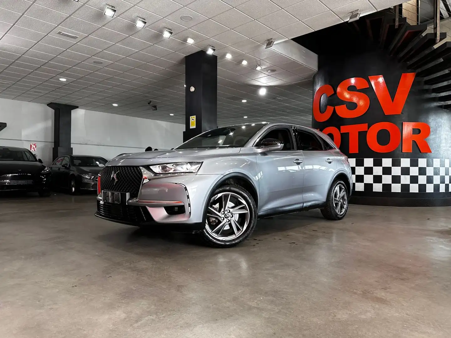 DS Automobiles DS 7 Crossback 1.6 E-Tense 225 PERFORMANCE LINE Auto Argent - 2