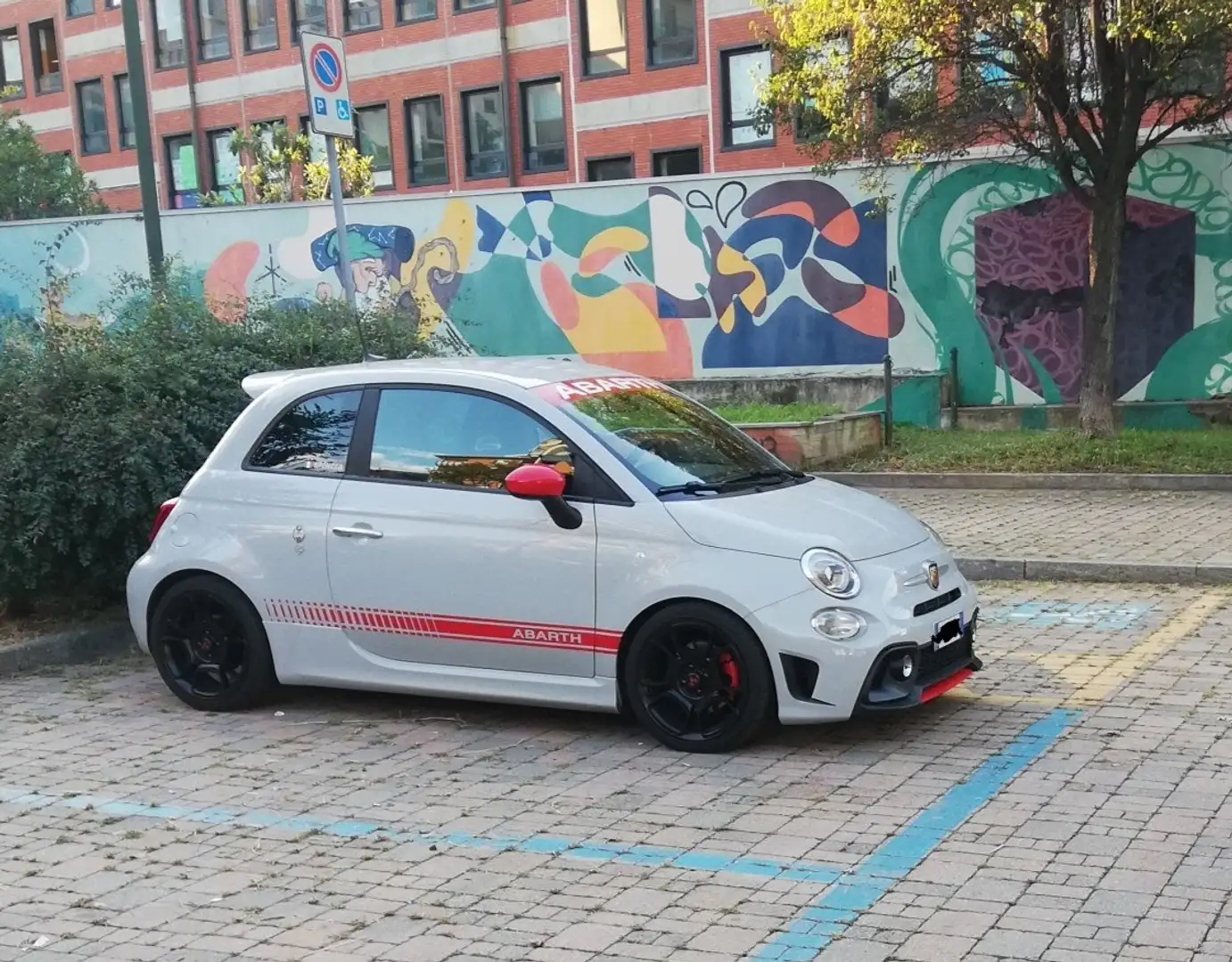 Abarth 595 595 1.4 t-jet Pista 165cv Grigio - 1