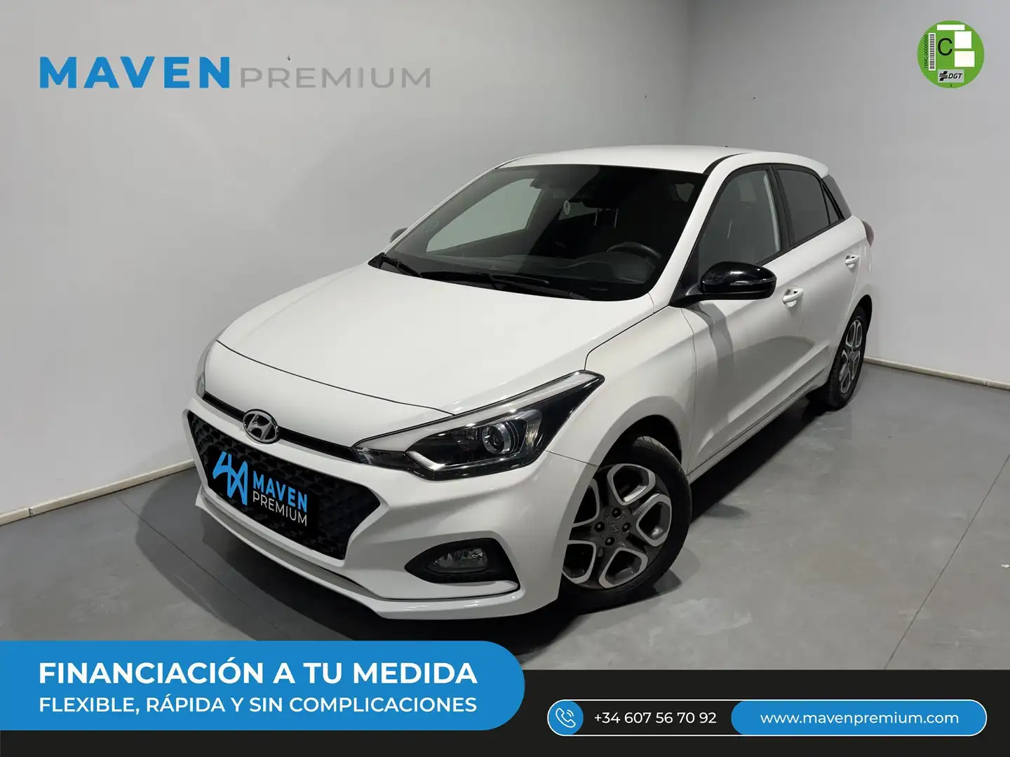 Hyundai i20 1.0 TGDI Tecno LE 100 Blanco - 1