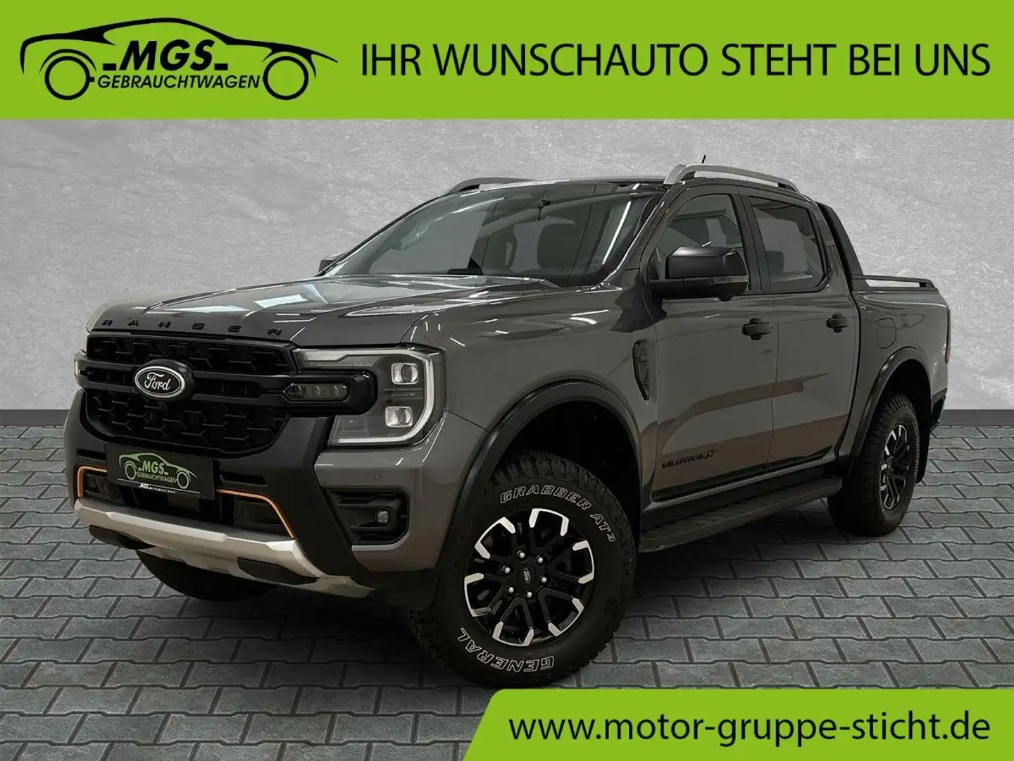 Ford Ranger Wildtrak X e-4WD Doppelkabine Gris - 1
