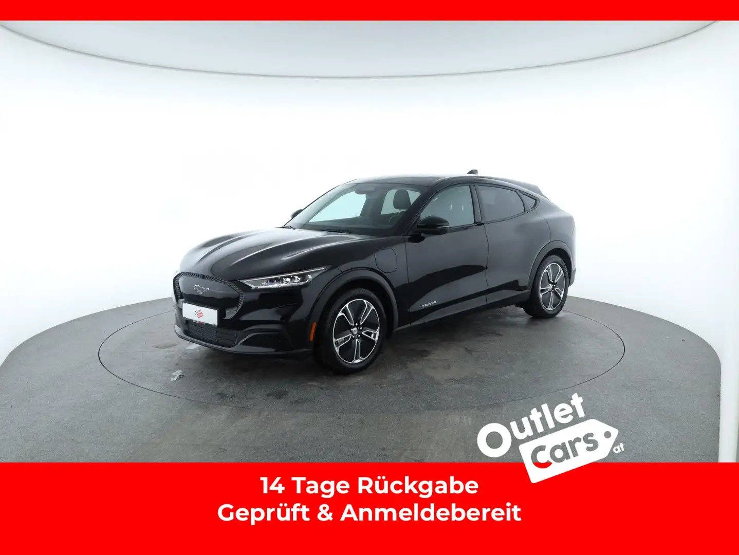 Ford Mustang Mach-E Elektro 72.6KW LENKRADHZG+CARPLAY Schwarz - 1