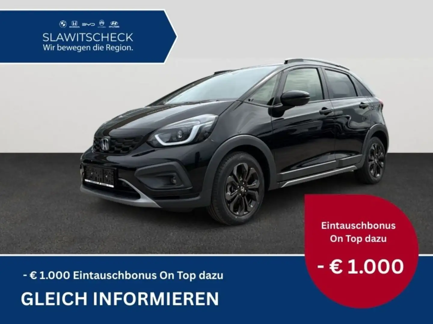 Honda Jazz CROSSTAR 1.5 eCVT Advance Schwarz - 1