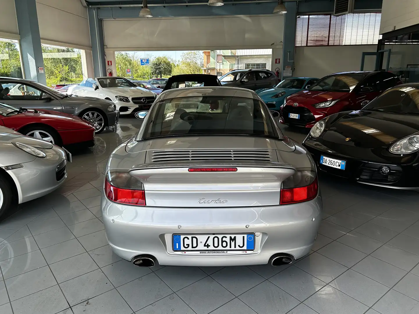 Porsche 911 996 911 Cabrio 3.6 Turbo - MANUALE - primo prezzo Argintiu - 2