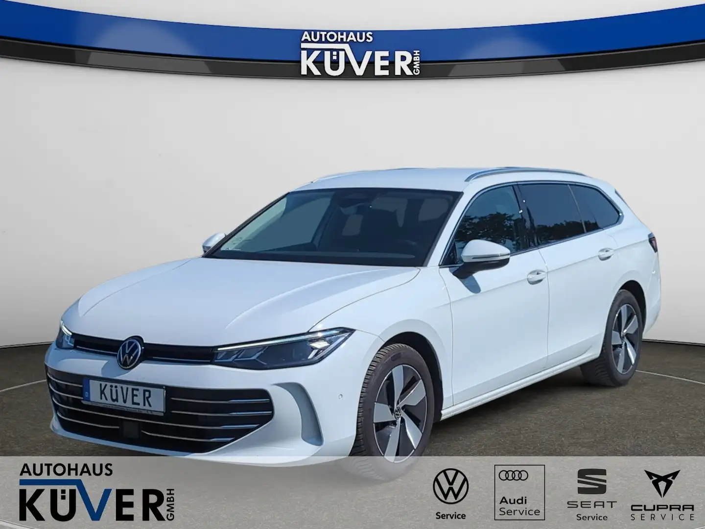 Volkswagen Passat Variant 2,0 TDI DSG Navi+ACC+AHK+Shzg+17´´ Weiß - 1