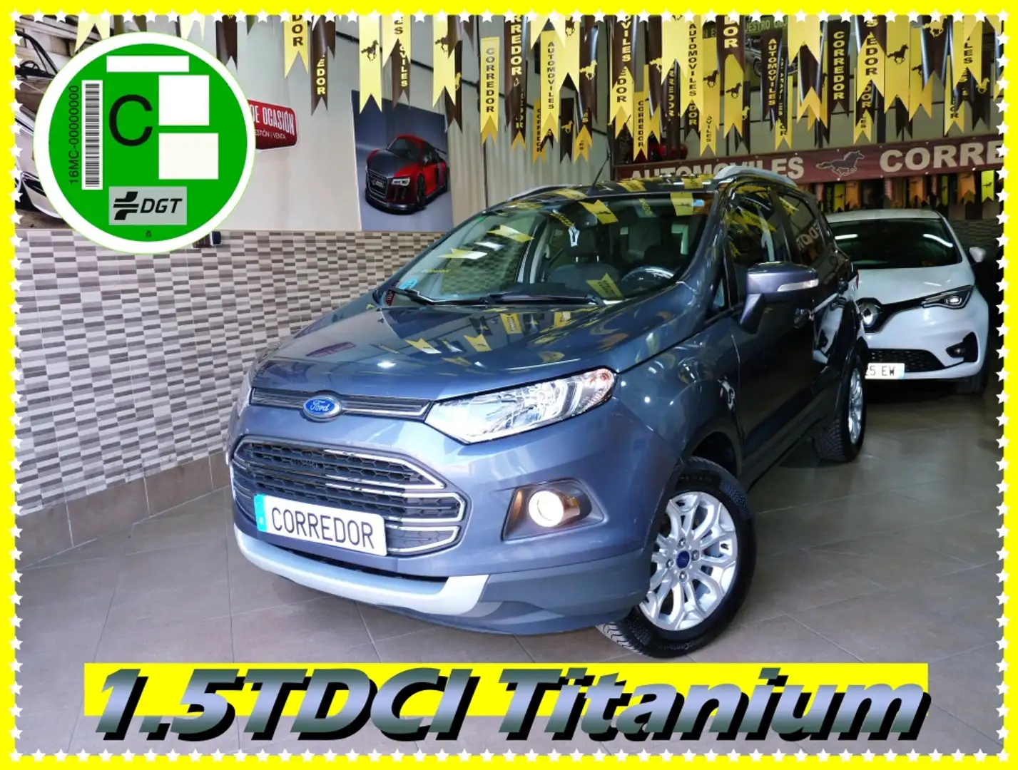 Ford EcoSport 1.50TDCi Titanium 95 Grau - 1