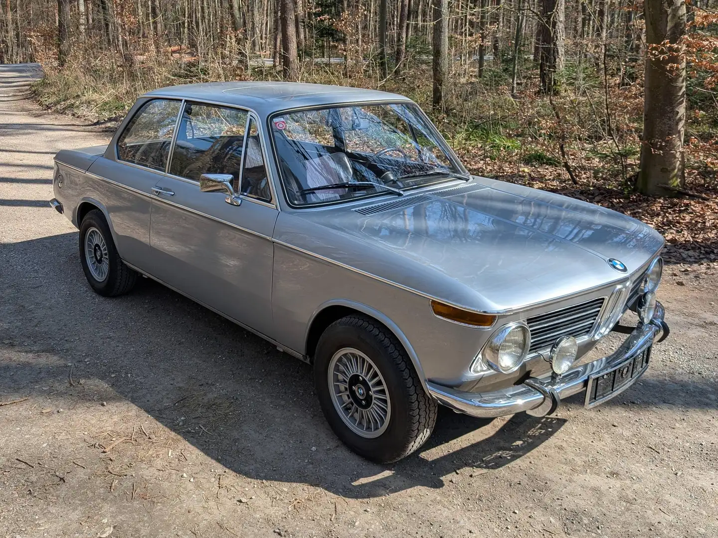 BMW 2002 Wunderschöner 2002, aller erste Serie BJ 1968 Silber - 1